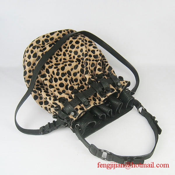 Alexander Wang Diego Leopard bucket bag 63462