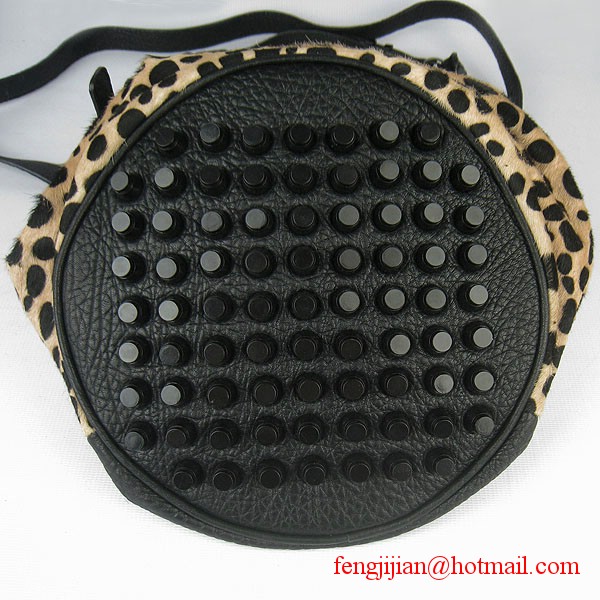 Alexander Wang Diego Leopard bucket bag 63462