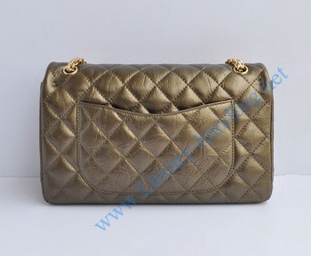 Chanel 2.55 Flap Bag 30226 Bronze with gold chain