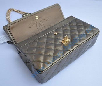 Chanel 2.55 Flap Bag 30226 Bronze with gold chain