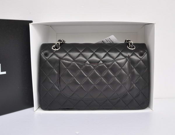 Chanel A1112 2.55 Series Flap Bag Original Leather Black