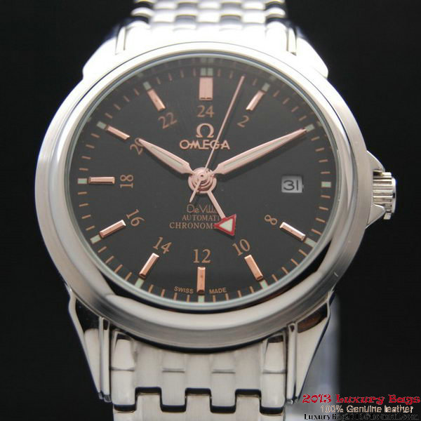 OMEGA DE VILLE Automatic Chronometer Steel on Steel Strap OM77208