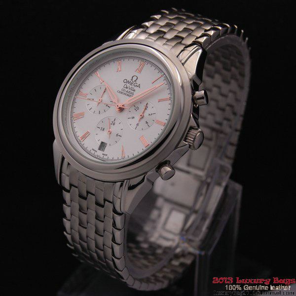 OMEGA DE VILLE CO-AXIAL Chronometer Steel on Steel Strap OM77513