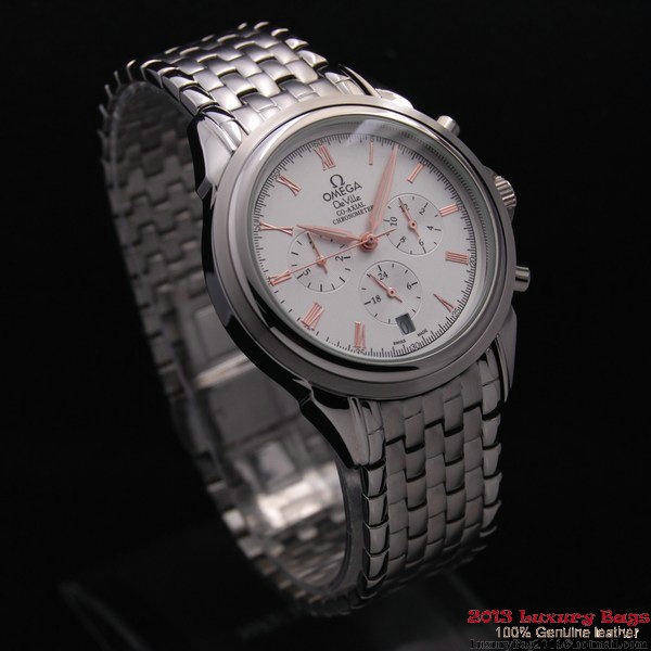 OMEGA DE VILLE CO-AXIAL Chronometer Steel on Steel Strap OM77513