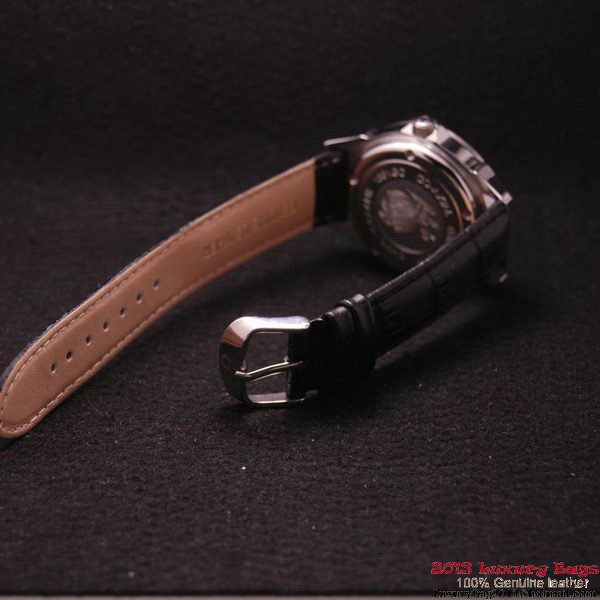 OMEGA DE VILLE Chronometer Red Gold on Black Leather Strap OM77314