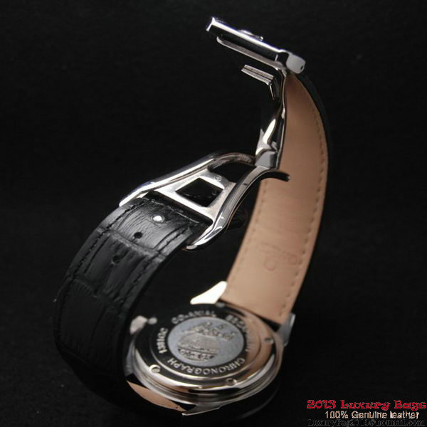 OMEGA DE VILLE Chronometer Steel on Black Strap OM77304