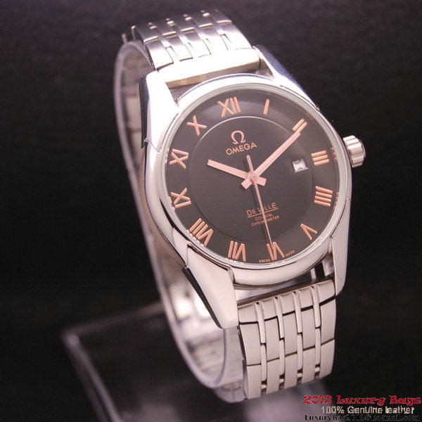 OMEGA DE VILLE Co-AXIAL CHRONOMETER Steel on Steel Strap OM77015