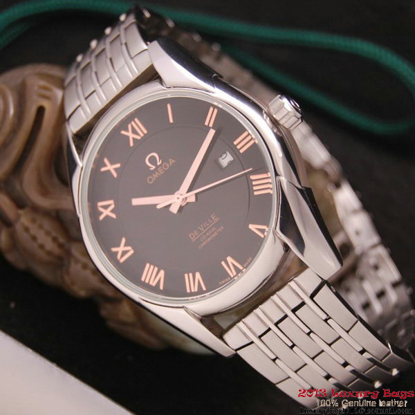 OMEGA DE VILLE Co-AXIAL CHRONOMETER Steel on Steel Strap OM77015