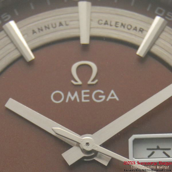 OMEGA DE VILLE HOUR VISION ANNUAL CALENDAR Steel on Steel Strap OM77117