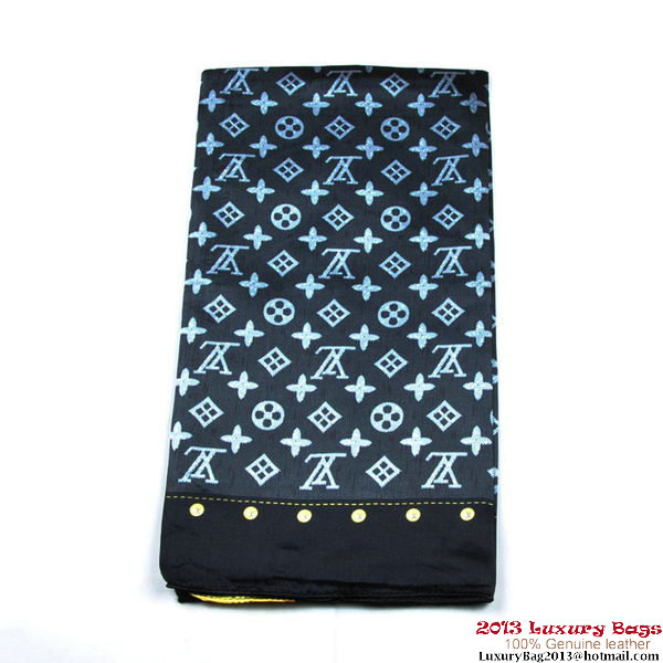 Louis Vuitton Scarves Silk WJLV085-2 Black