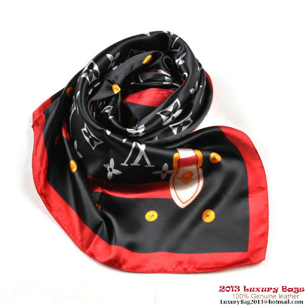 Louis Vuitton Scarves Silk WJLV086-3 Black