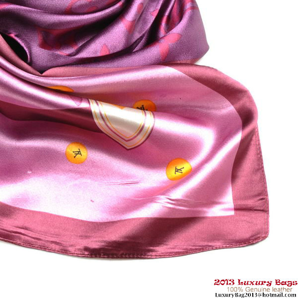 Louis Vuitton Scarves Silk WJLV086-4 Purple