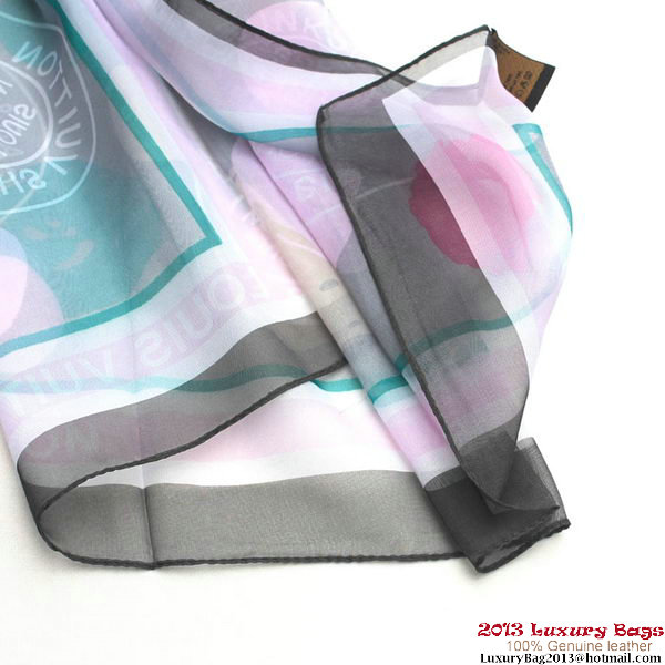 Louis Vuitton Scarves Silk LV090-3 Grey