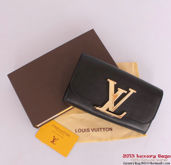 Louis Vuitton Vivienne LV Long Wallet M58171 Black