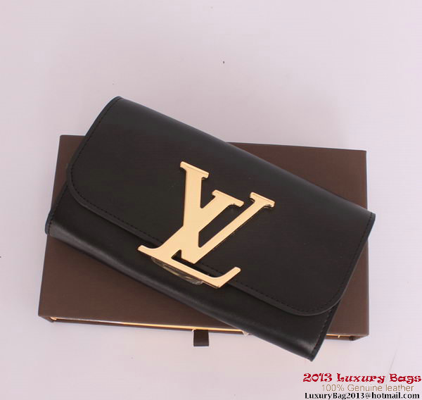 Louis Vuitton Vivienne LV Long Wallet M58171 Black