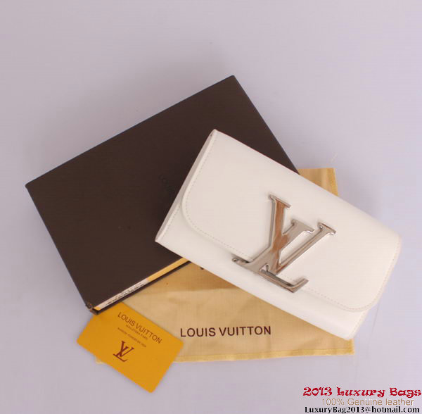 Louis Vuitton Vivienne LV Long Wallet M58171 White