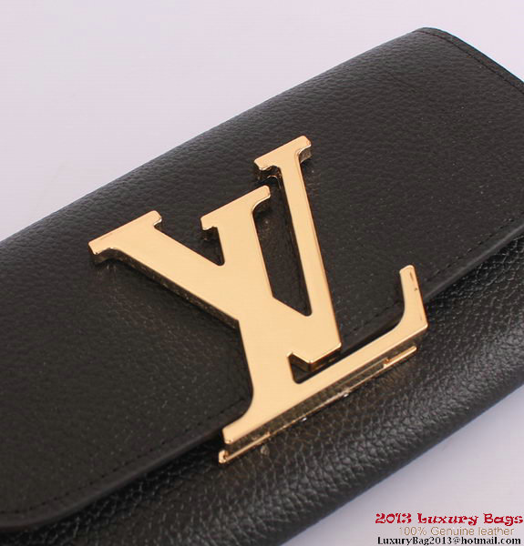 Louis Vuitton Vivienne LV Long Wallet M58177 Black