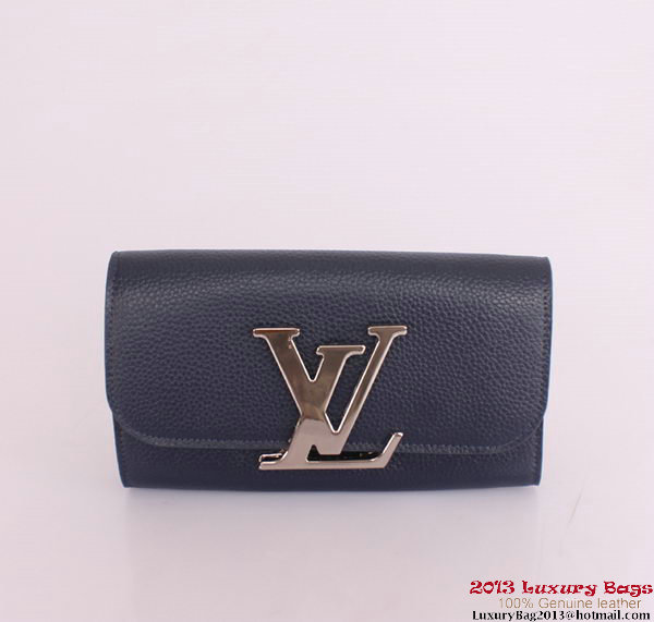 Louis Vuitton Vivienne LV Long Wallet M58177 RoyalBlue