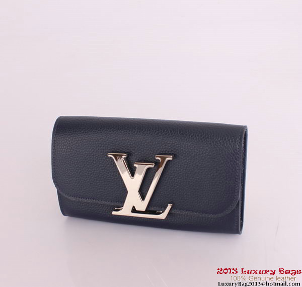 Louis Vuitton Vivienne LV Long Wallet M58177 RoyalBlue