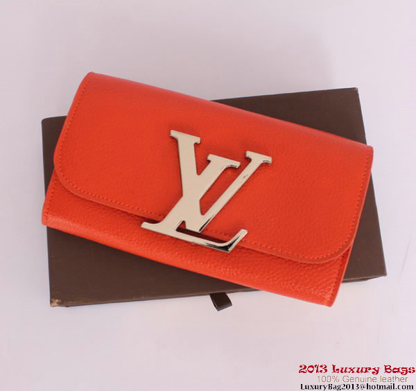 Louis Vuitton Vivienne LV Long Wallet M58178 Orange