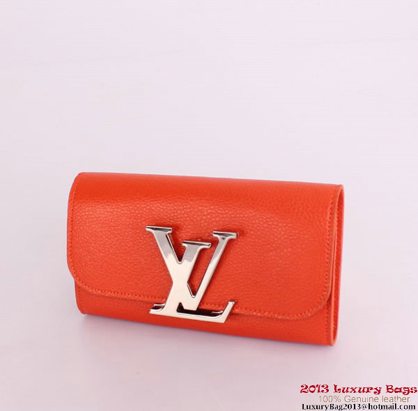 Louis Vuitton Vivienne LV Long Wallet M58178 Orange