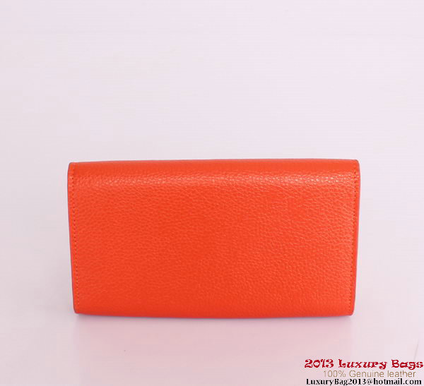 Louis Vuitton Vivienne LV Long Wallet M58178 Orange