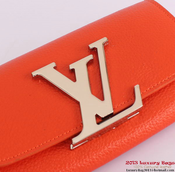 Louis Vuitton Vivienne LV Long Wallet M58178 Orange