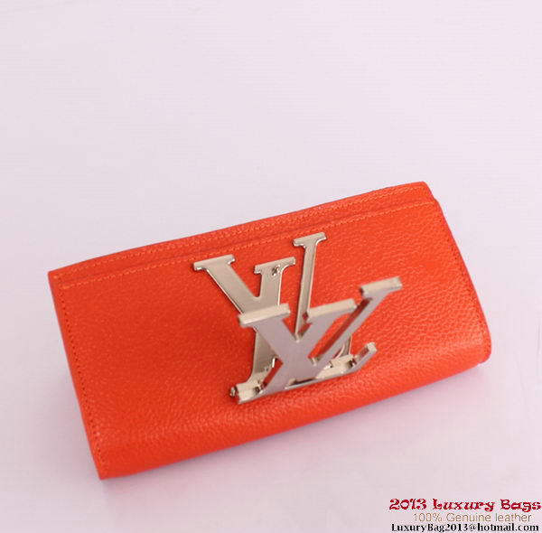 Louis Vuitton Vivienne LV Long Wallet M58178 Orange