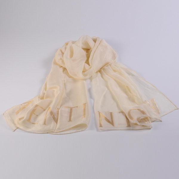 Valentino Scarves Mulberry Silk WJVT01 Camel