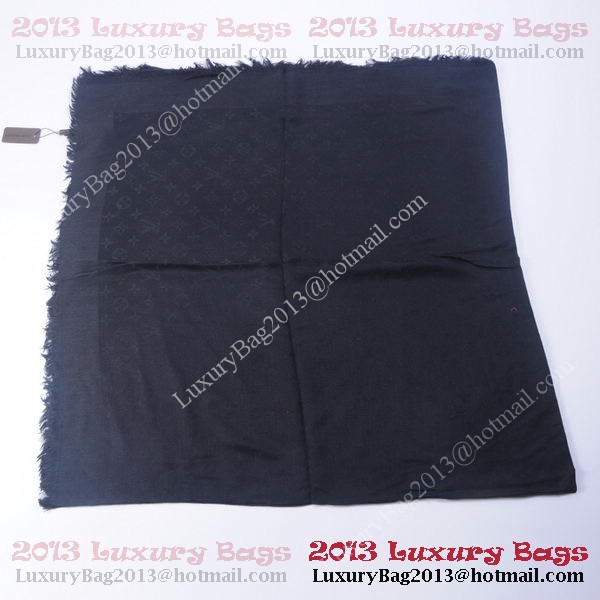 Louis Vuitton Scarves Cotton WJLV091 Black