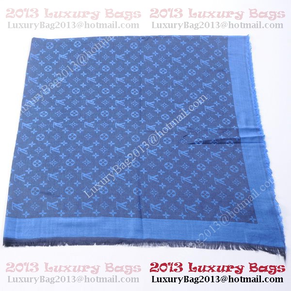 Louis Vuitton Scarves Cotton WJLV091 Blue