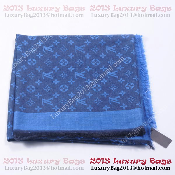 Louis Vuitton Scarves Cotton WJLV091 Blue