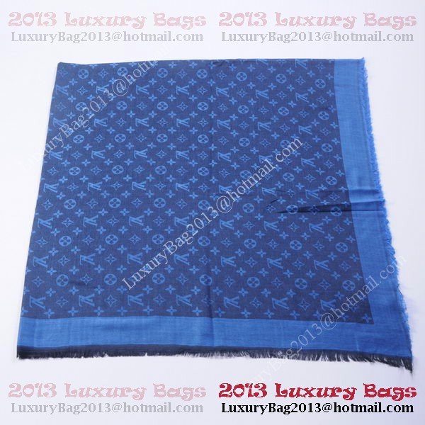 Louis Vuitton Scarves Cotton WJLV091 Blue