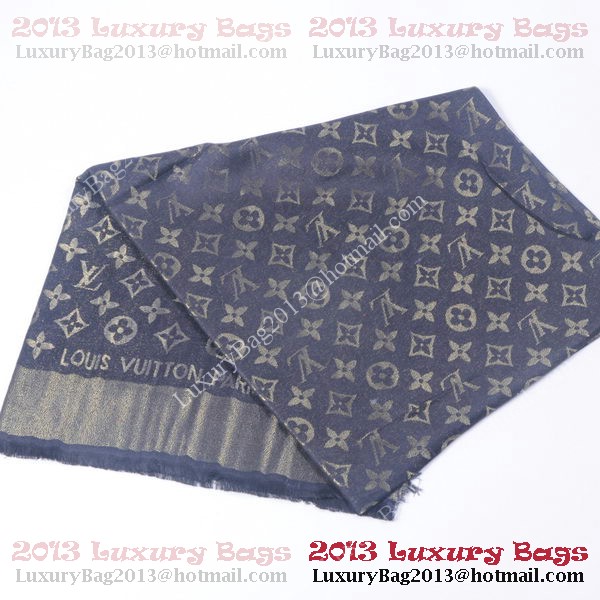 Louis Vuitton Scarves Cotton WJLV092 Black&Gold