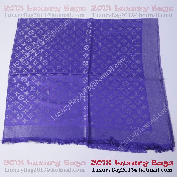 Louis Vuitton Scarves Cotton WJLV092 Purple