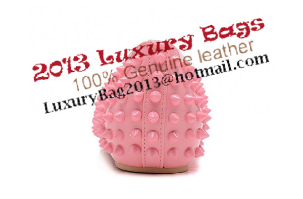 Christian Louboutin PIGALLE SPIKES Flat CL1329 Pink