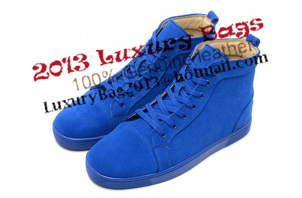 Christian Louboutin Rantus Orlato Mens Flat CL737 Blue