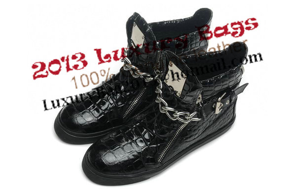 Giuseppe Zanotti Men Sneakers GZ0149 Black