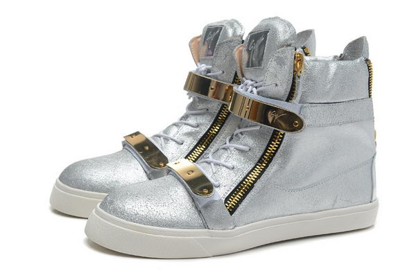 Giuseppe Zanotti Men Sneakers GZ0156 Silver