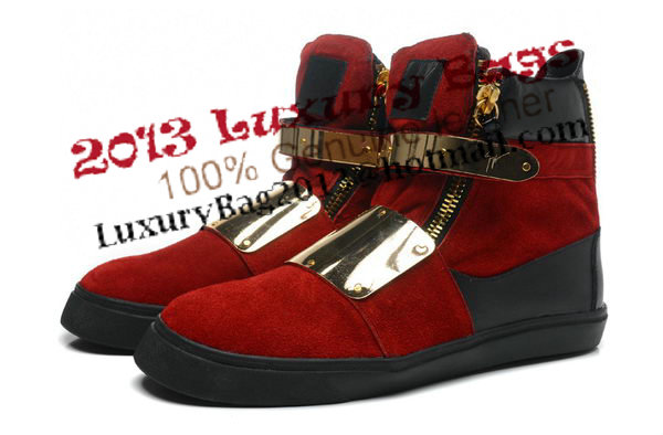 Giuseppe Zanotti Men Sneakers GZ0157 Red
