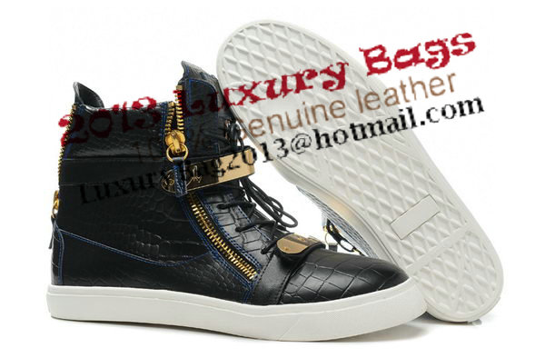 Giuseppe Zanotti Men Sneakers GZ0158 Black