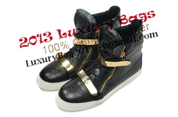 Giuseppe Zanotti Men Sneakers GZ0158 Black