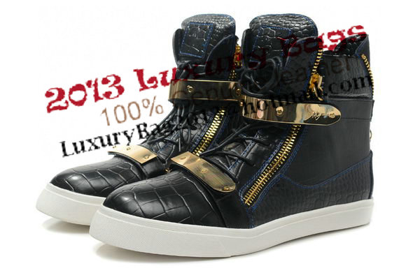 Giuseppe Zanotti Men Sneakers GZ0158 Black