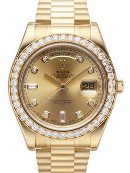 Rolex Day Date II Watch 218348A