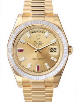 Rolex Day Date II Watch 218398A