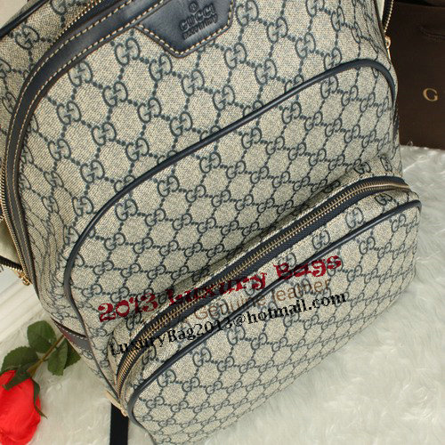 Gucci Supreme Canvas Backpack 322069 Blue