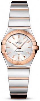 Omega Constellation Polished Quarz Mini Watch 158637AB