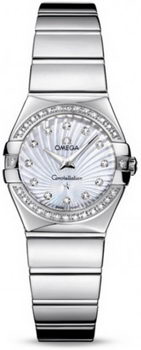 Omega Constellation Polished Quarz Mini Watch 158637AC