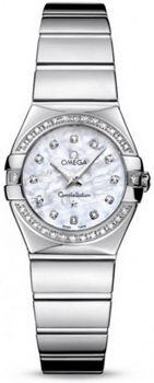 Omega Constellation Polished Quarz Mini Watch 158637AD