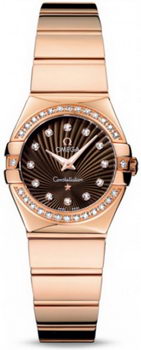 Omega Constellation Polished Quarz Mini Watch 158637A